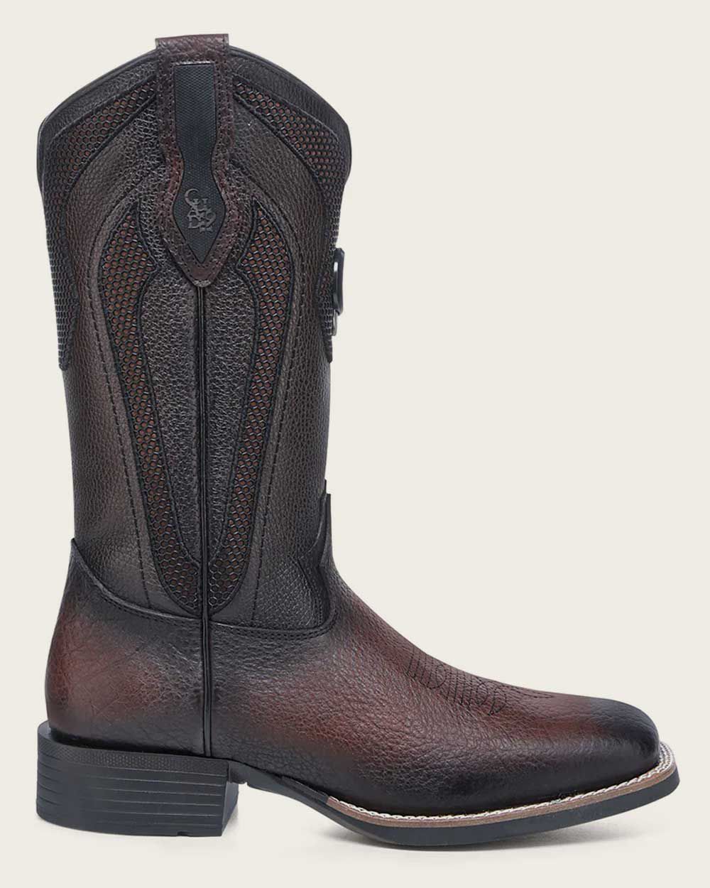Bota Cuadra De Bisonte