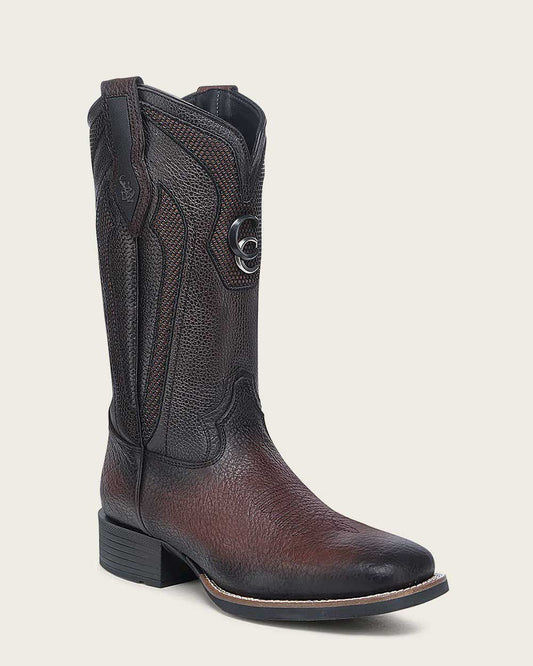 Bota Cuadra De Bisonte