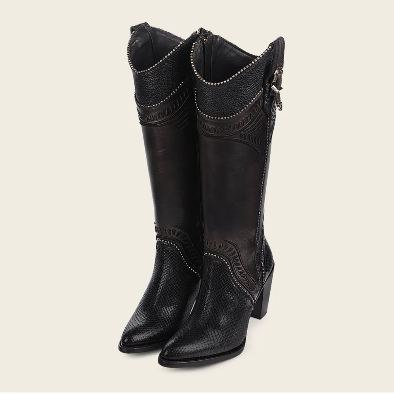 Bota Cuadra Piel Pitón