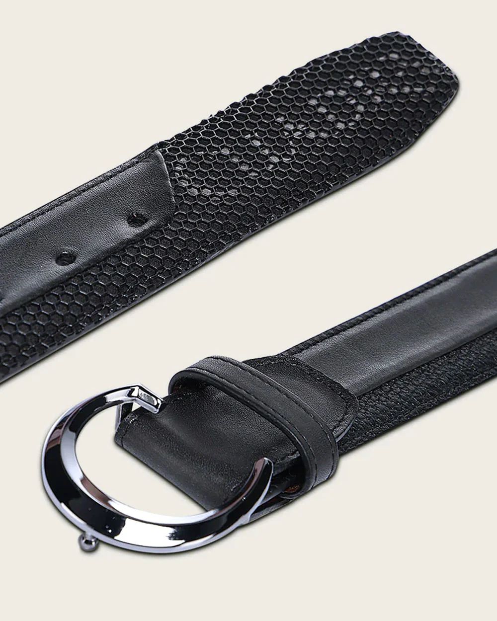 Cinturon Cuadra Res Crust Oxford