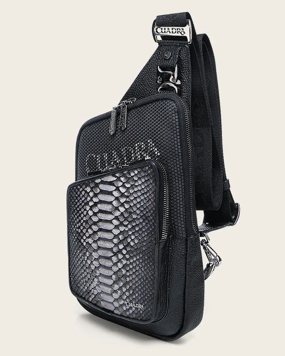 Bandolera Piel Genuina de Piton