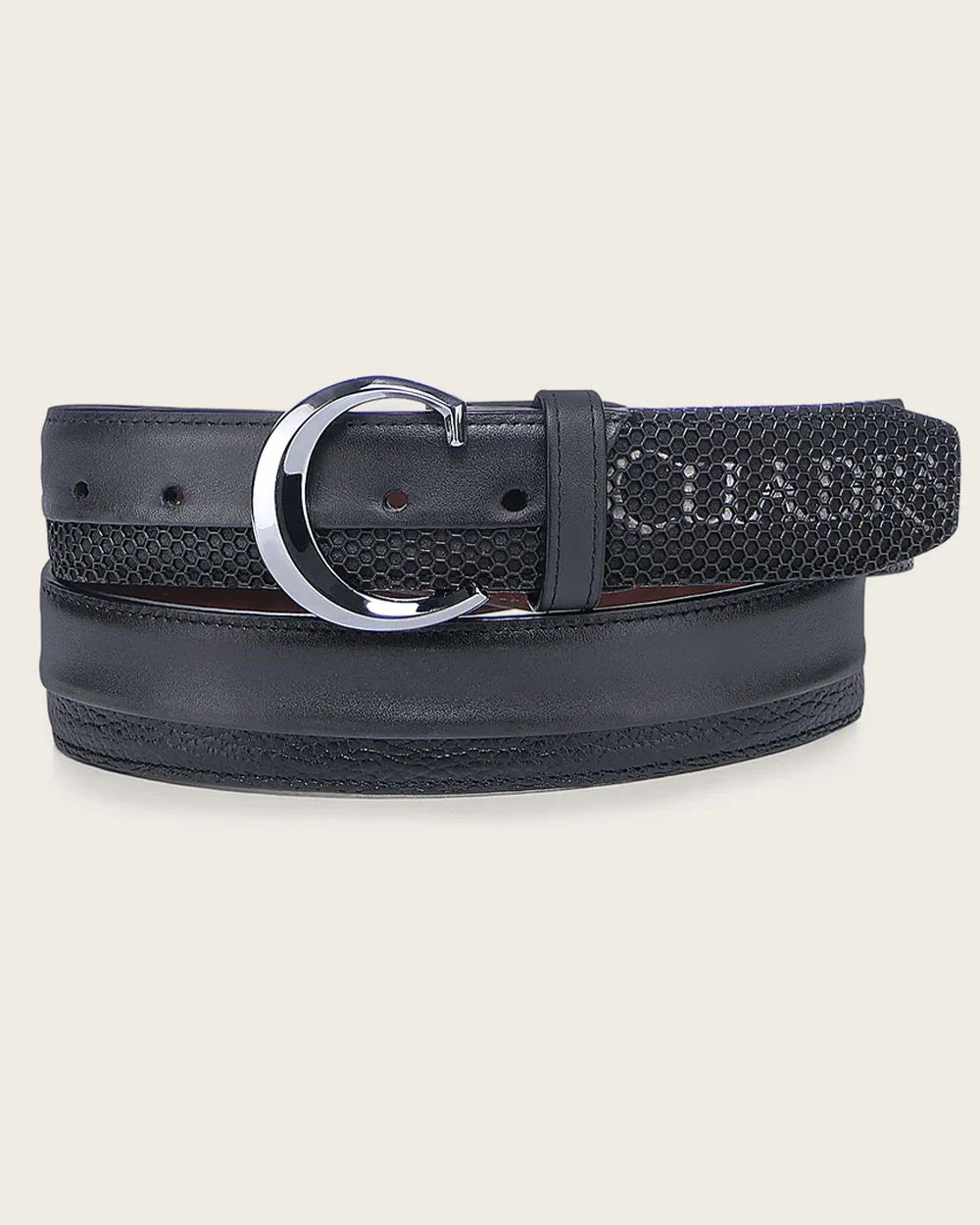 Cinturon Cuadra Res Crust Oxford