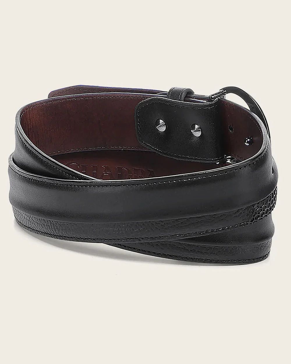 Cinturon Cuadra Res Crust Oxford