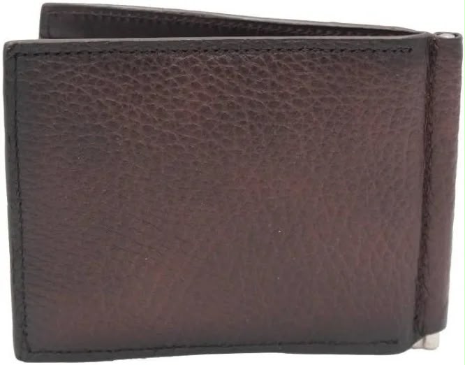 Billetera Cuadra Clasica Cafe