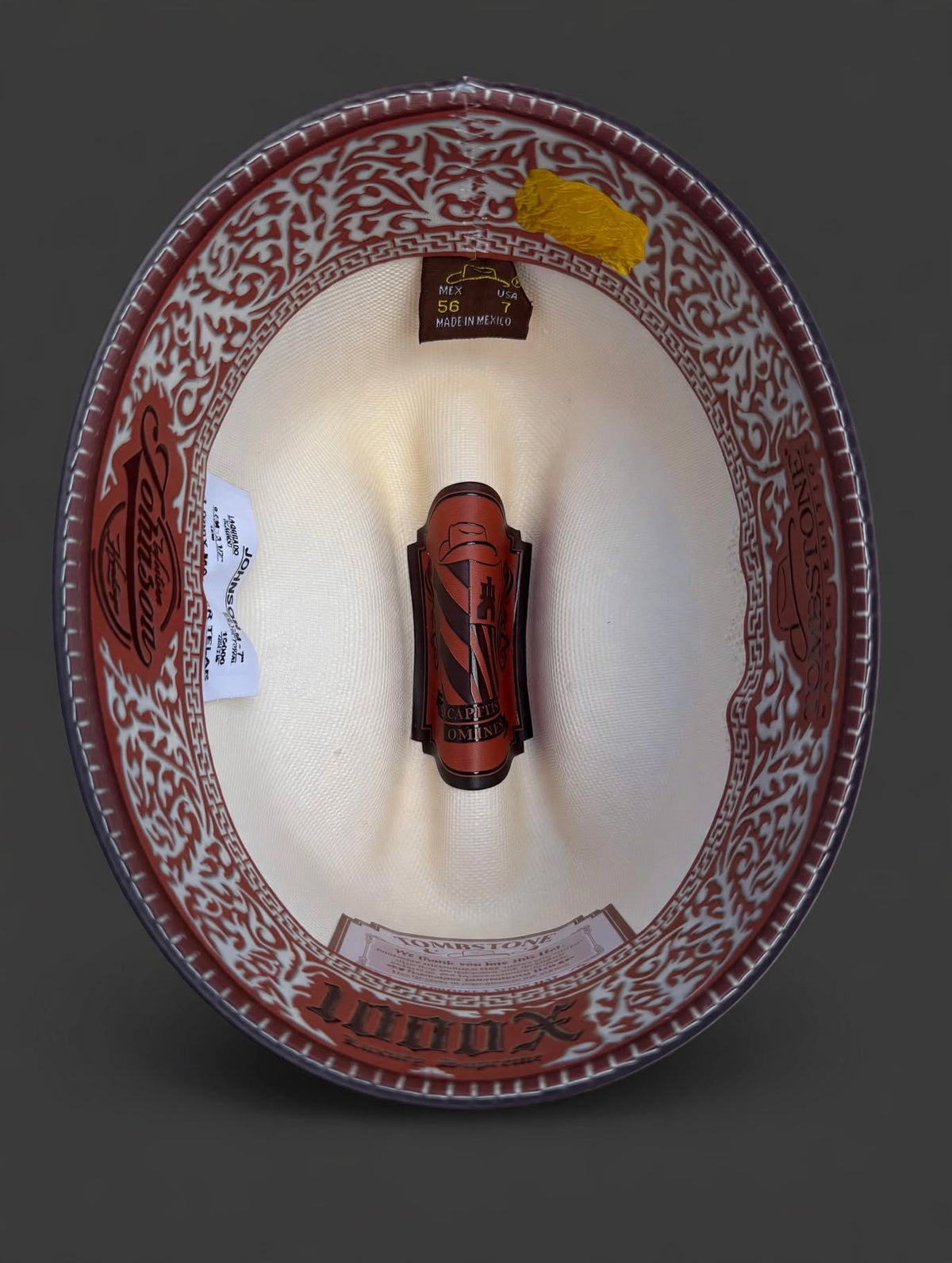 Tombstone Johnson 1,000X Telar - Falda 3 1/2" Copa 4 3/4"
