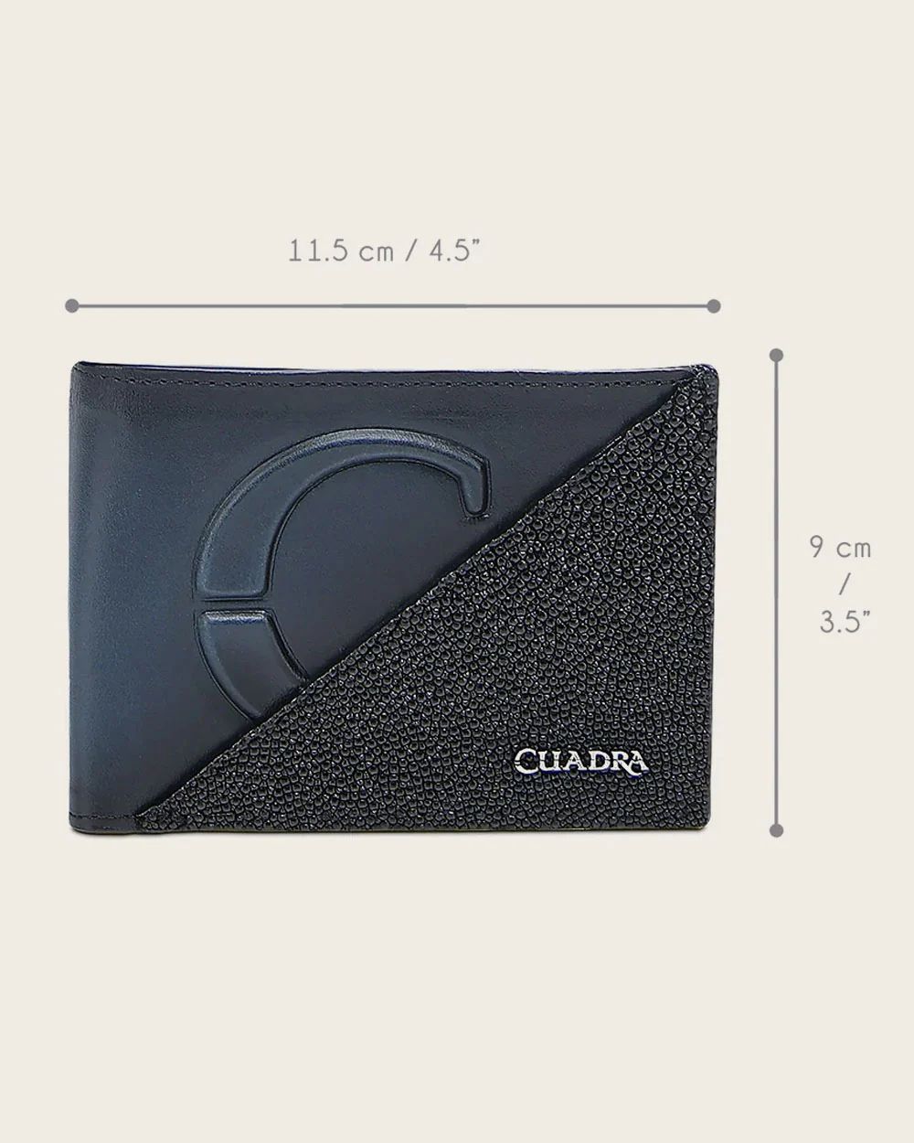 Cartera Cuadra Elite Obsidiana