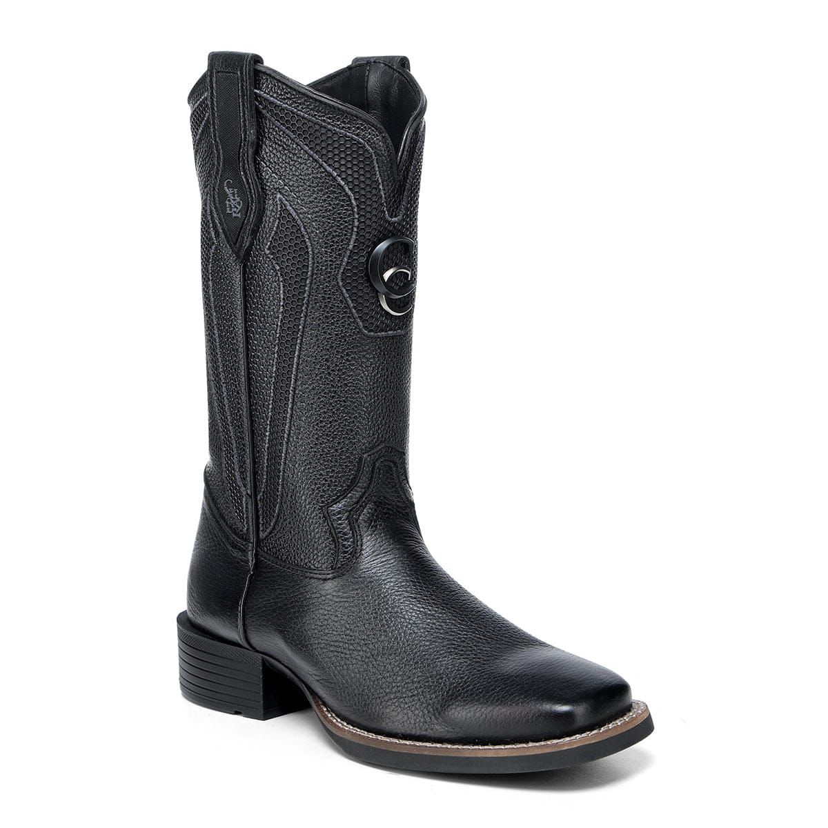 Bota Cuadra Venado Italiano Negro